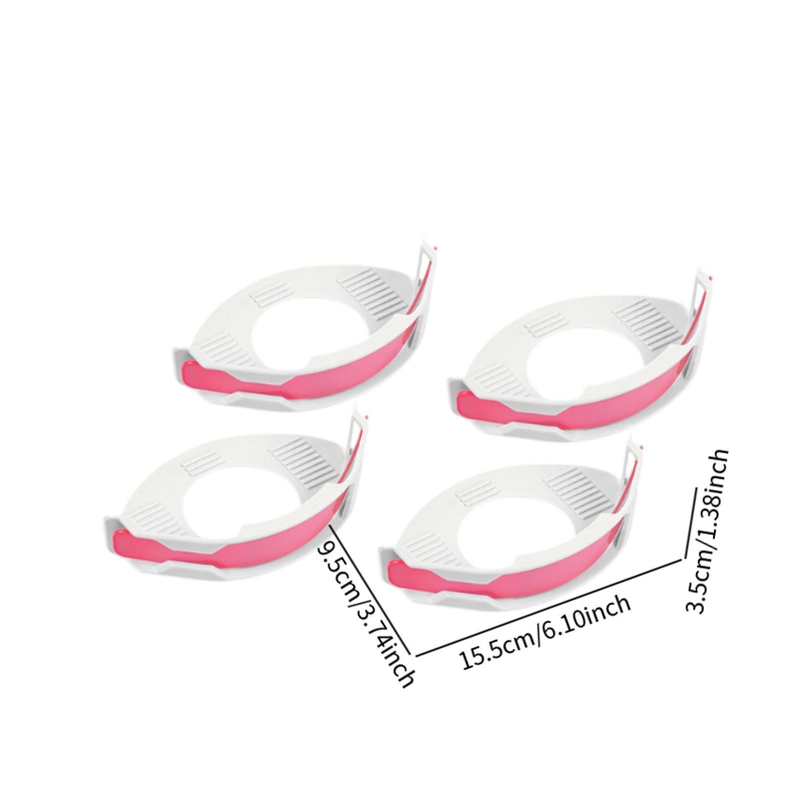 4Pcs Bed Sheet Holder Clips Anti Slip Universal Mattress Bed Sheet Fasteners Pink