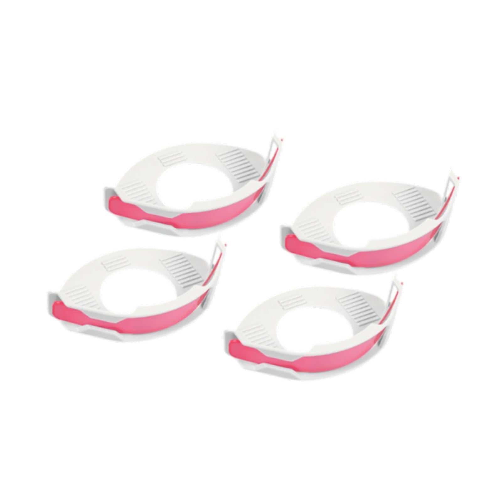 4Pcs Bed Sheet Holder Clips Anti Slip Universal Mattress Bed Sheet Fasteners Pink