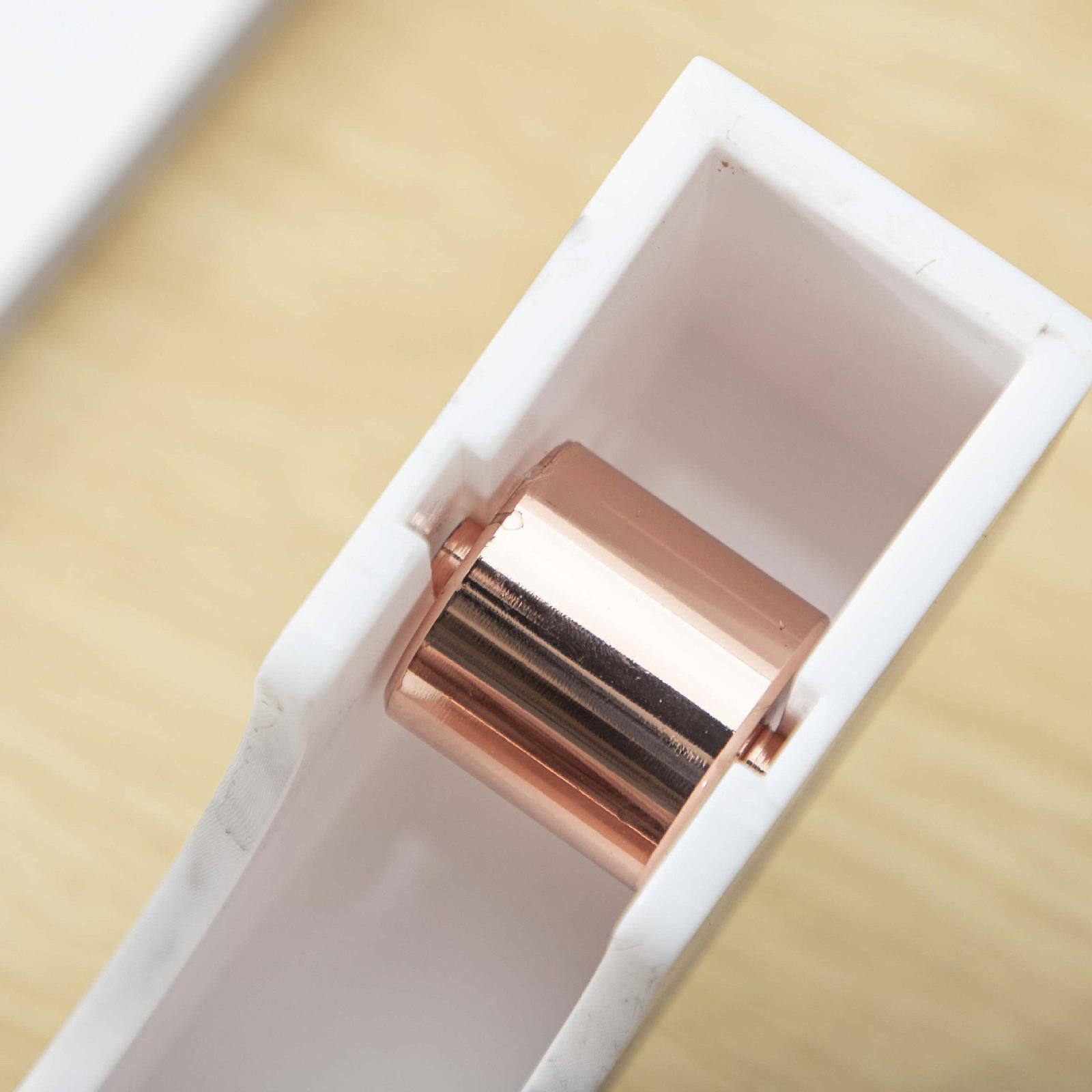 Desktop Tape Dispenser Holder for Heat Transfer Sublimation Painters Masking Rose Gold