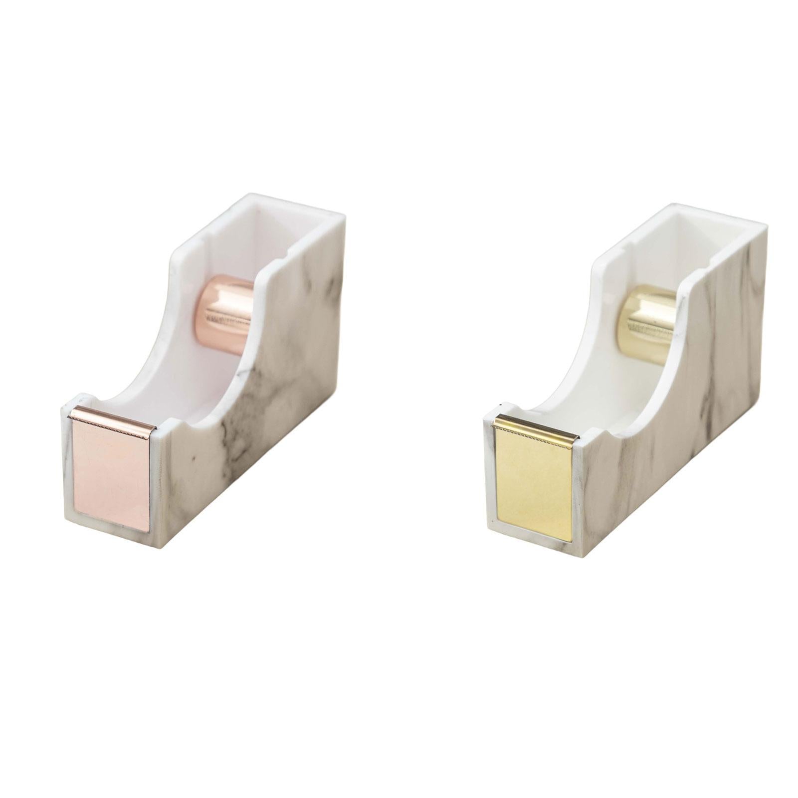 Desktop Tape Dispenser Holder for Heat Transfer Sublimation Painters Masking Rose Gold