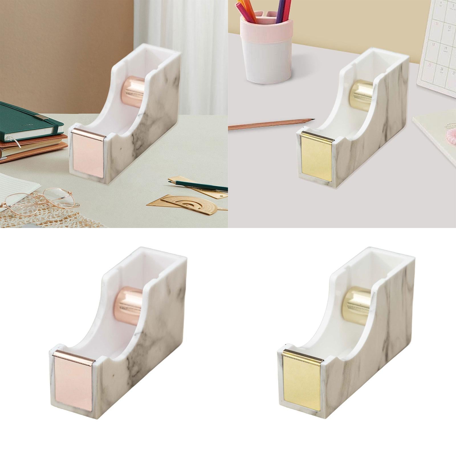 Desktop Tape Dispenser Holder for Heat Transfer Sublimation Painters Masking Rose Gold