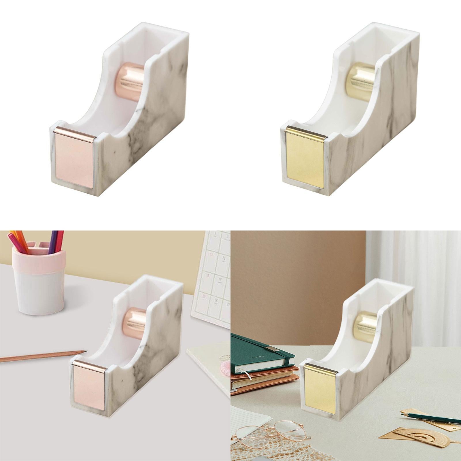 Desktop Tape Dispenser Holder for Heat Transfer Sublimation Painters Masking Rose Gold