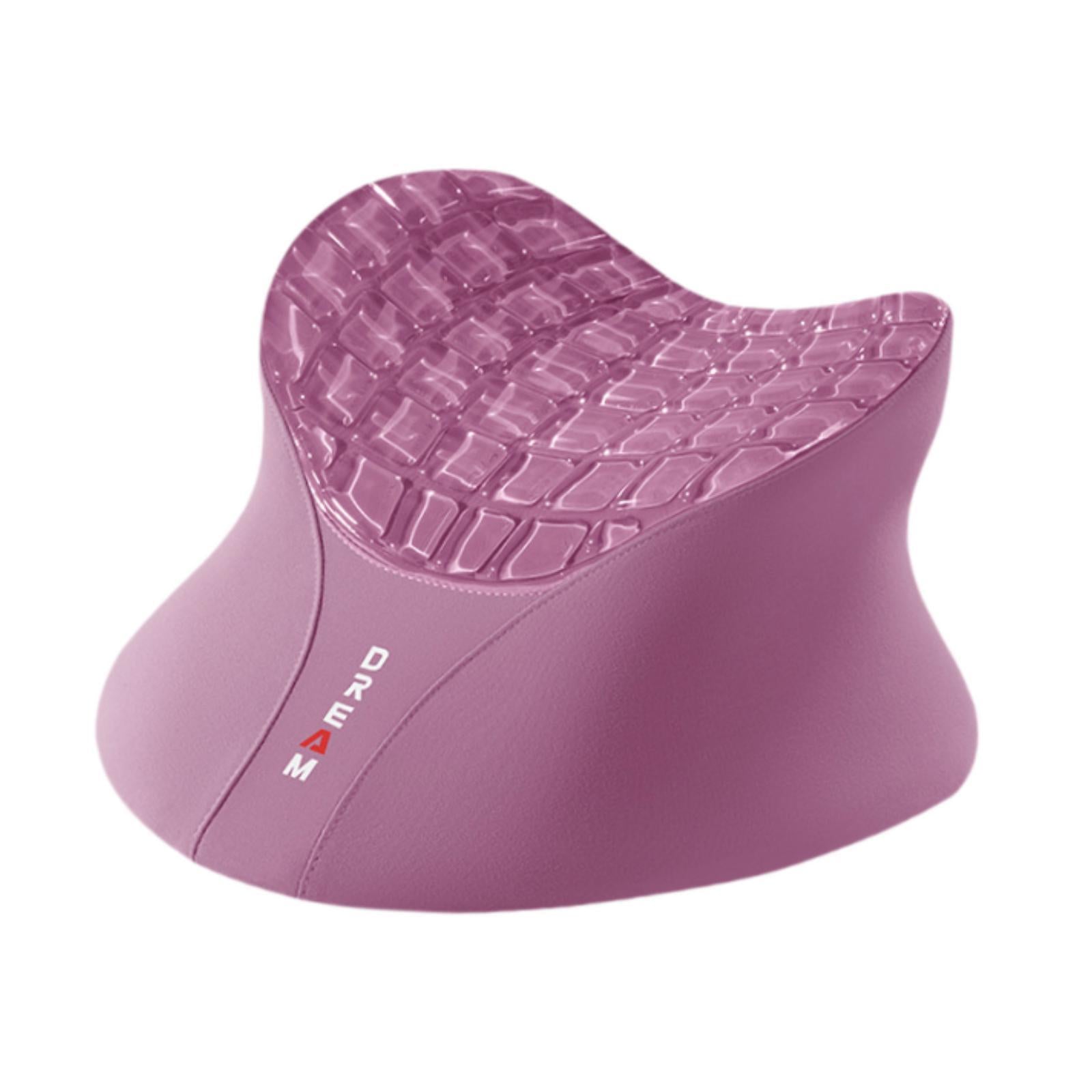 Office Napping Pillow Face Down Desk Pillow for Library Airplane Office Pink