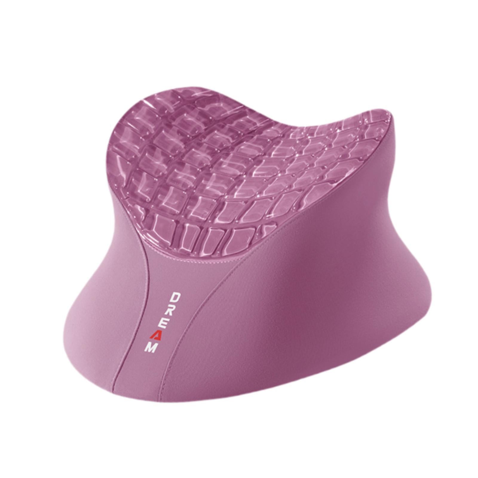 Office Napping Pillow Face Down Desk Pillow for Library Airplane Office Pink
