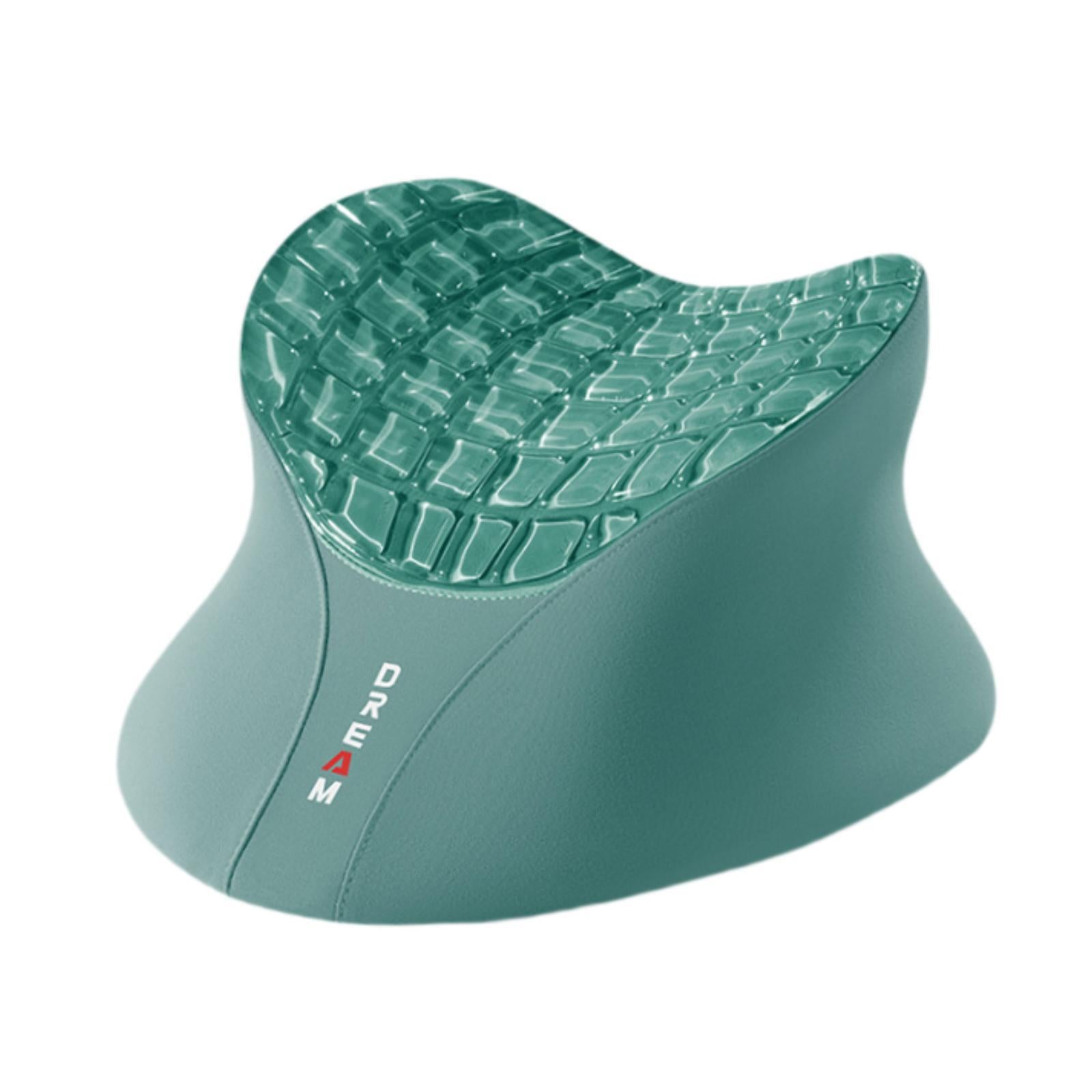Office Napping Pillow Face Down Desk Pillow for Library Airplane Office green