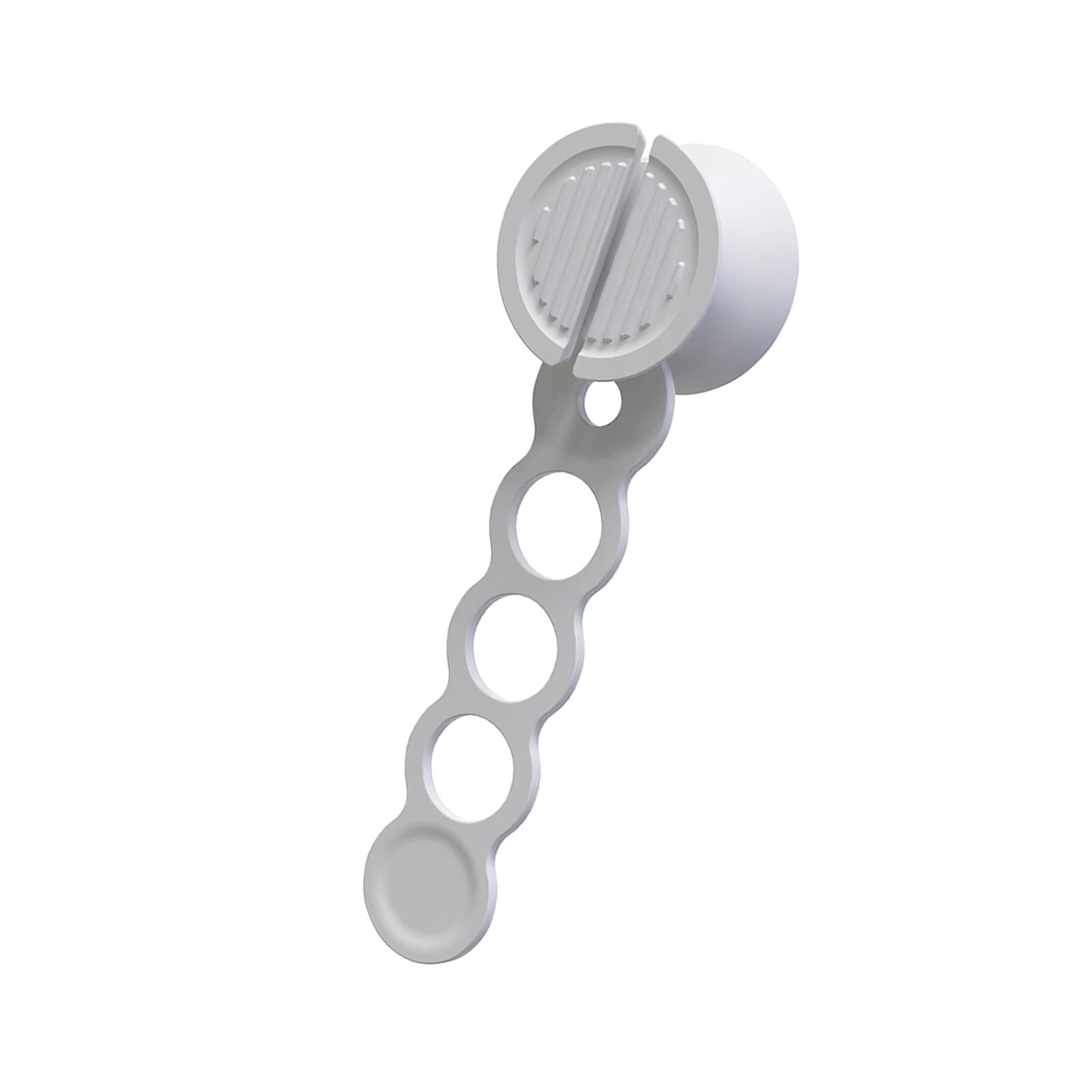 Cable Organizer Tool Magnetic Line Storge Holder for Kitchen Garage Workshop White