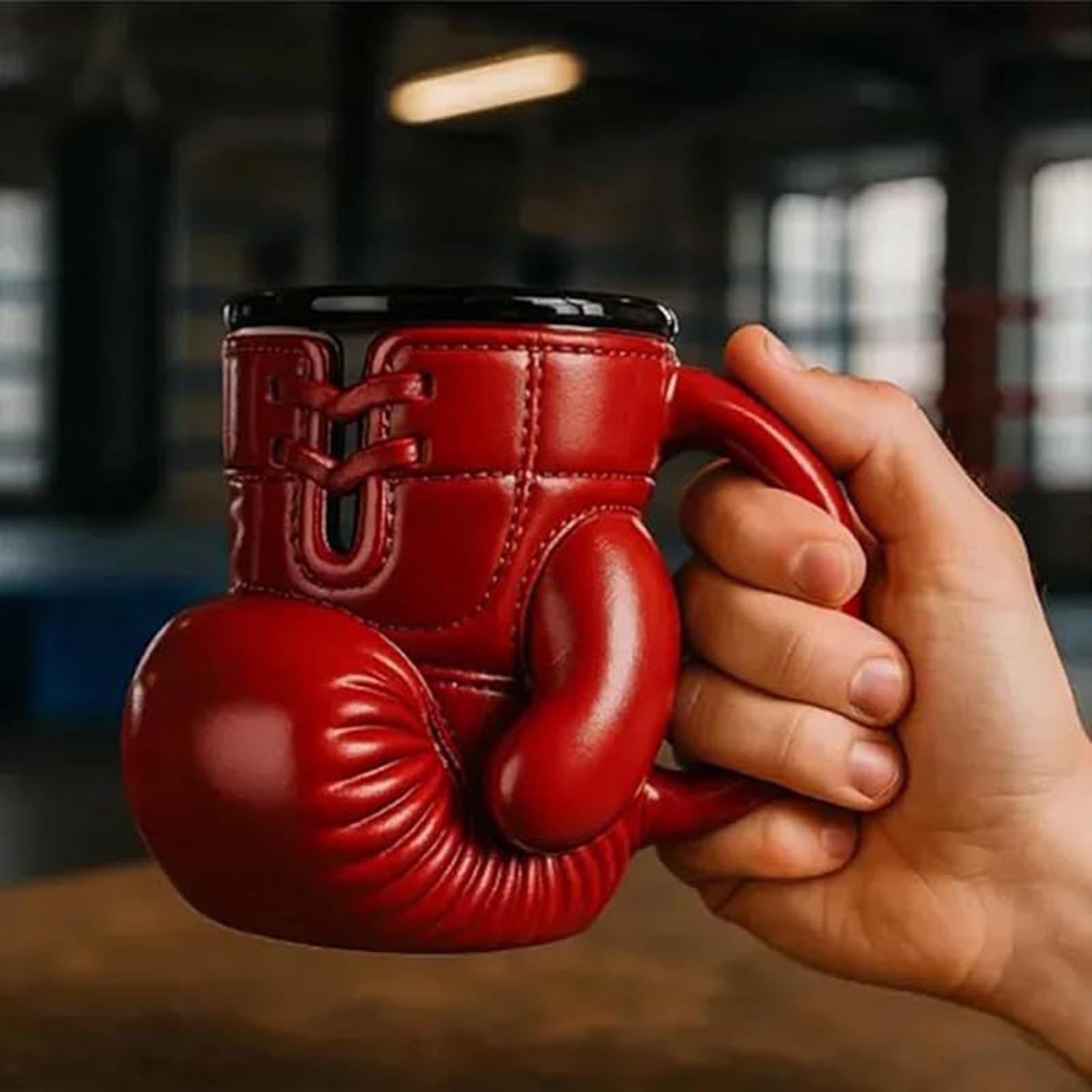 Boxing Glove Mug Water Cup for Festivals Restaurant Housewarming Gift