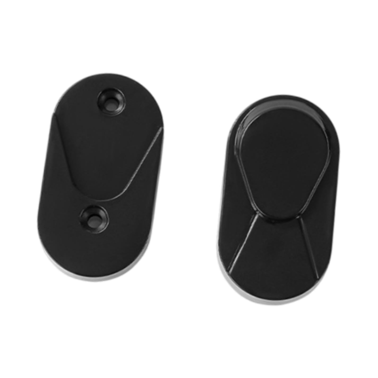Magnetic Remote Control Holder for Wood Tile TV Fan/ Air Conditioner Remotes Black