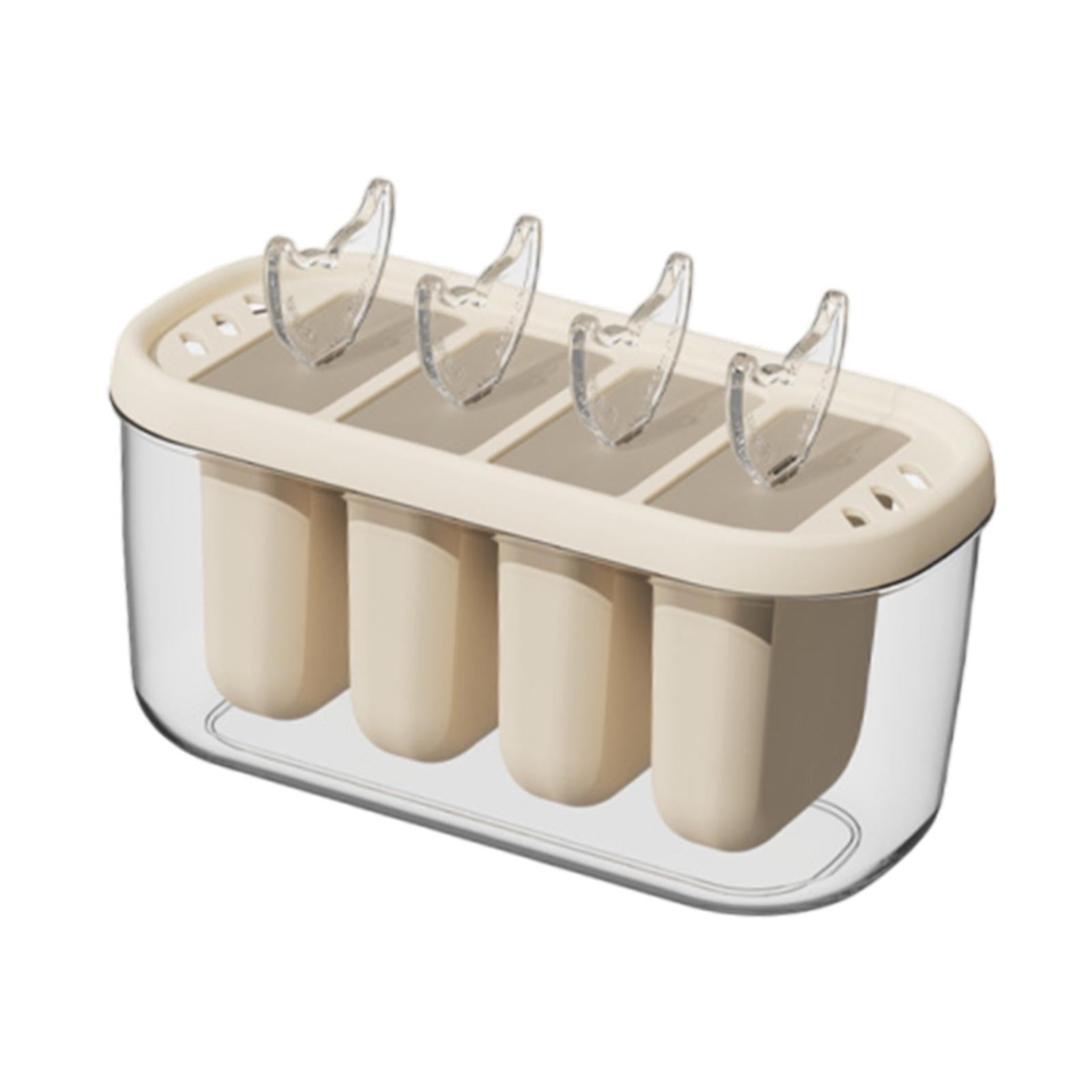 Popsicle Mould Reusable Easy Release Ice Cream Maker for Friends Summer Kids