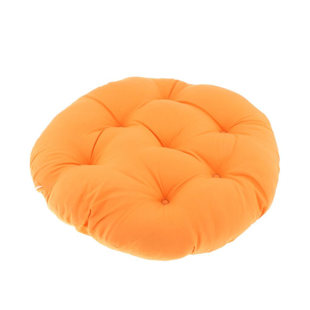 Hanging Chair Cushion Round Garden Pod Chair Mat for Home Garden Indoor orange