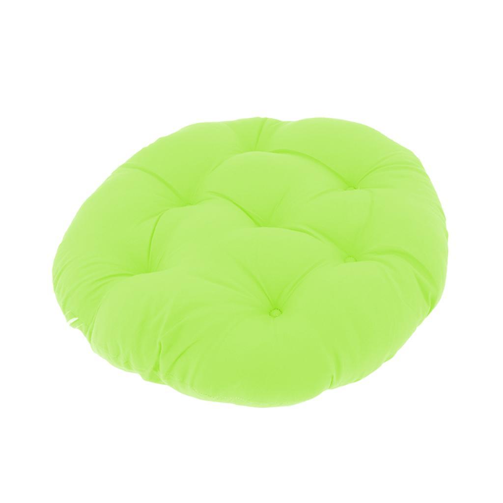 Hanging Chair Cushion Round Garden Pod Chair Mat for Home Garden Indoor green
