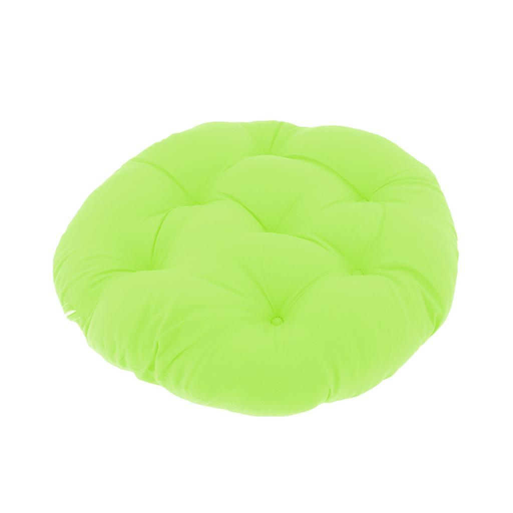 Hanging Chair Cushion Round Garden Pod Chair Mat for Home Garden Indoor green