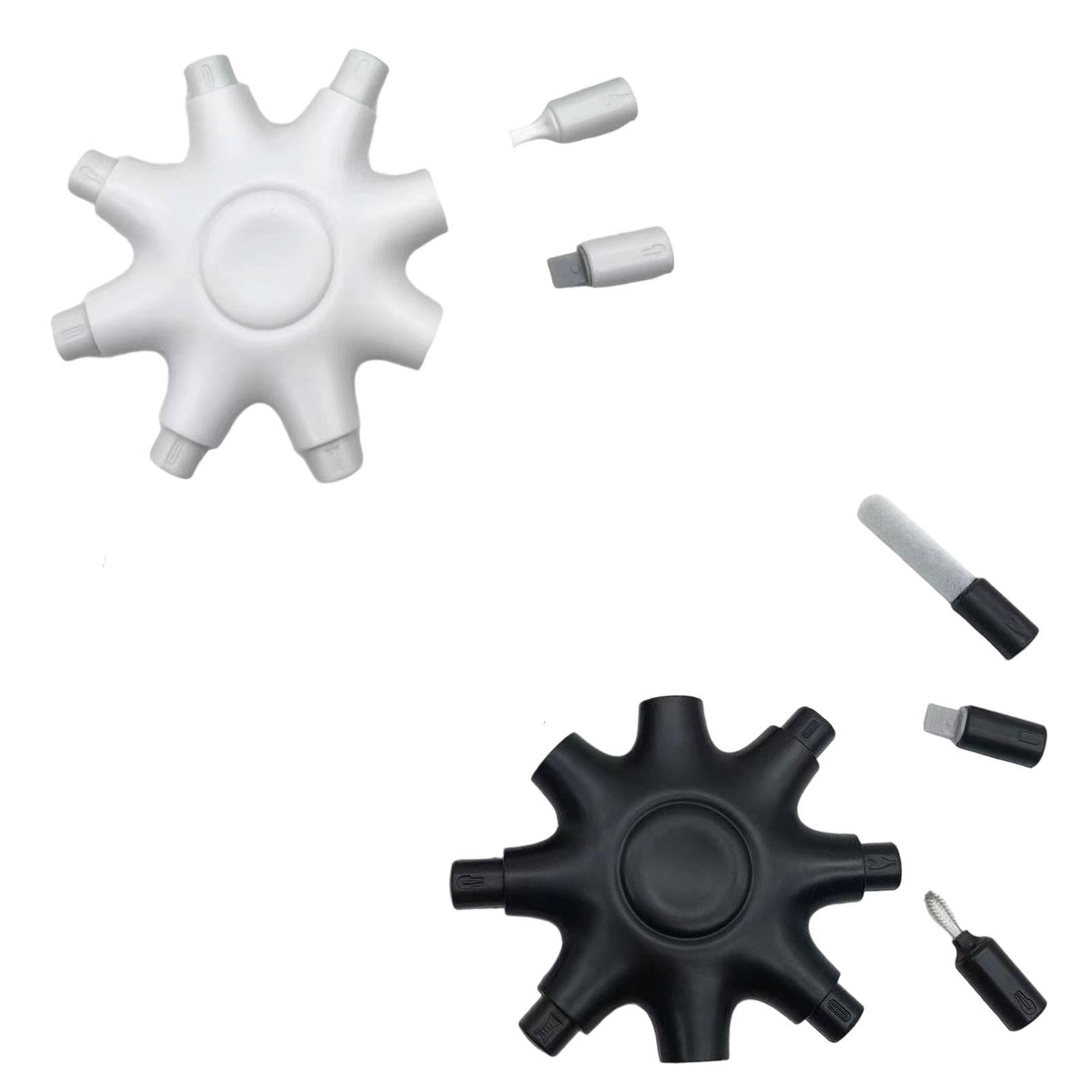 Phone Pad Charging Port Cleaning Kit for Cell Phone Tech Devices white