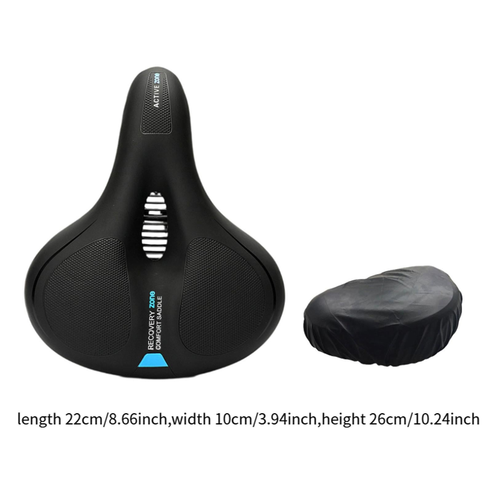 Bike Saddle Multiuse Easy Installation Ergonomic Bicycle Seat for Road Bikes Black Blue