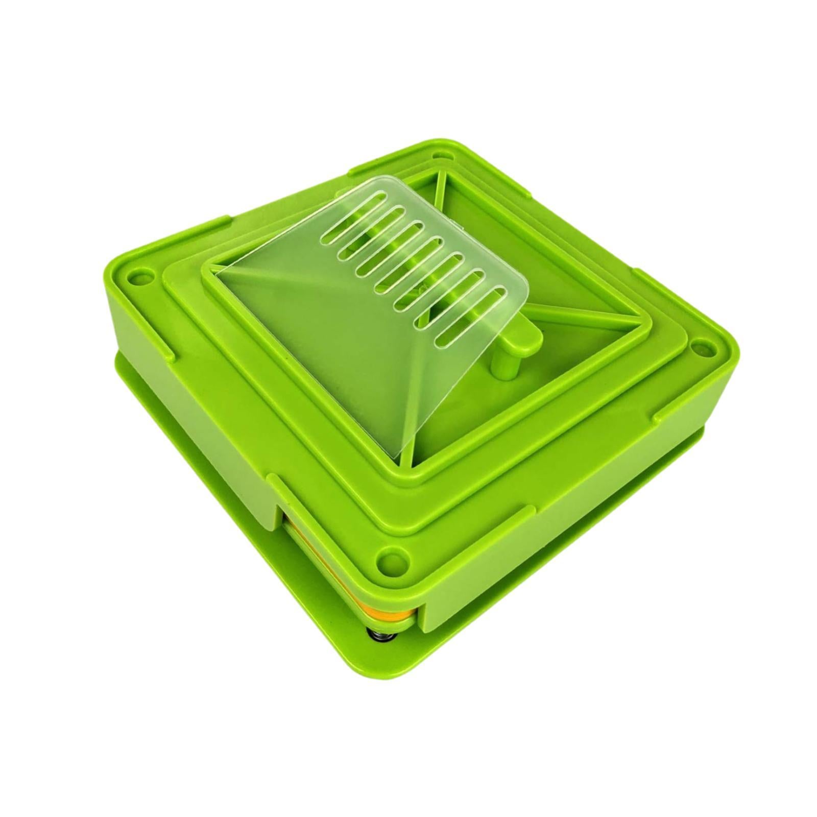 Capsule Filling Tray Green Portable Easy to Use Reusable Effective 100 Holes