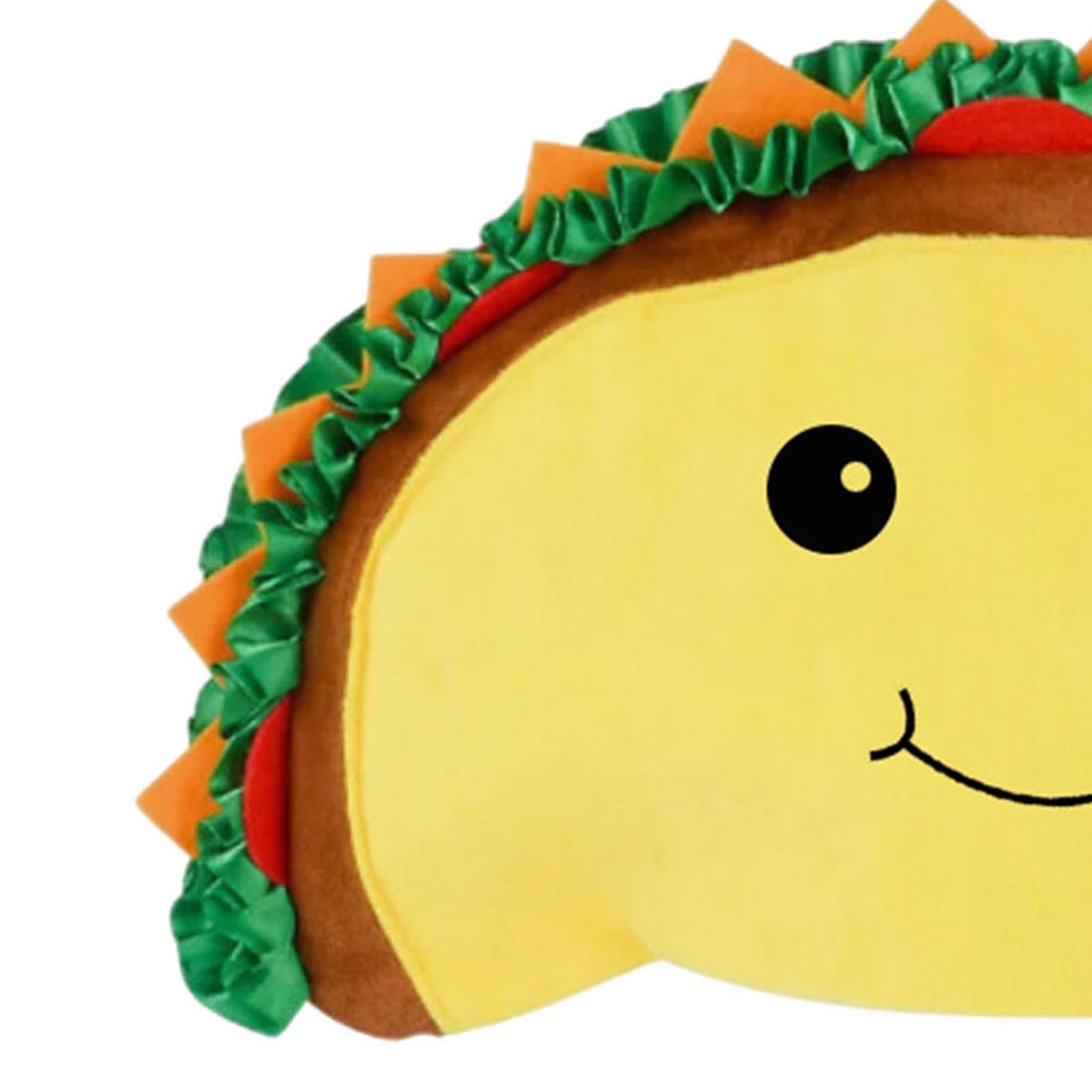 Funny Hamburger Hat Head Cover Headwear for Unisex Men Women Kids and Adults