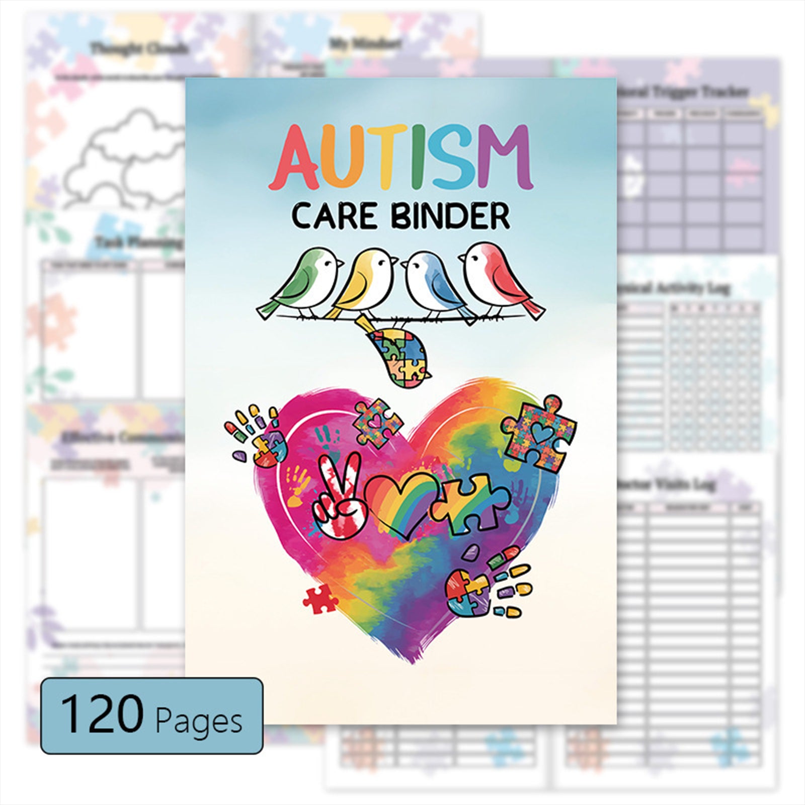 Notebook Schedule Book Learning Supplies Birthday Gifts for Children Planner