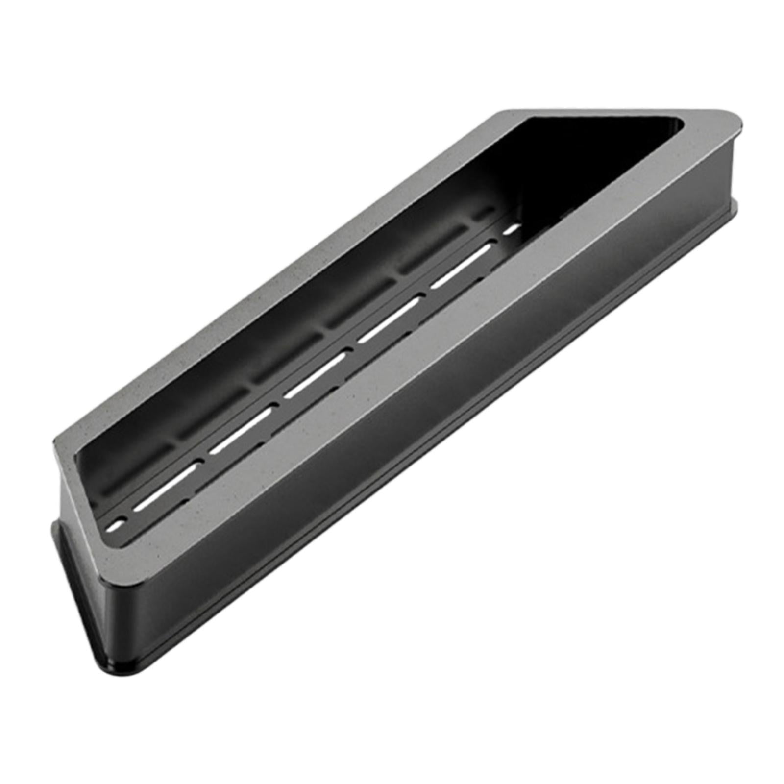 Recessed Pull Mesh Pull Push Door Plate Handle for Barn Hotels Sliding Doors gray