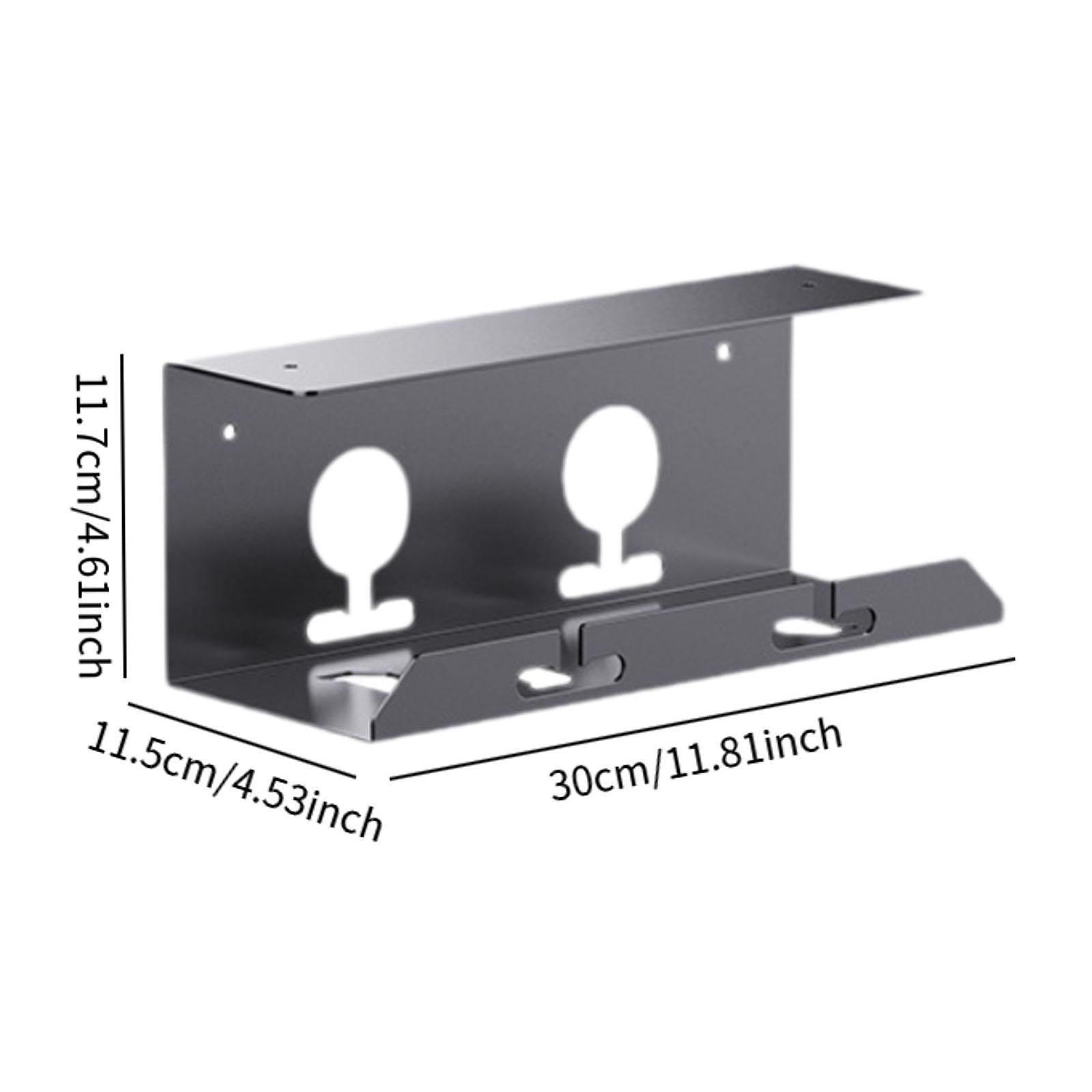 Under Table Storage Tray Rustproof Cable Raceway for Kitchen Home Use Office Small