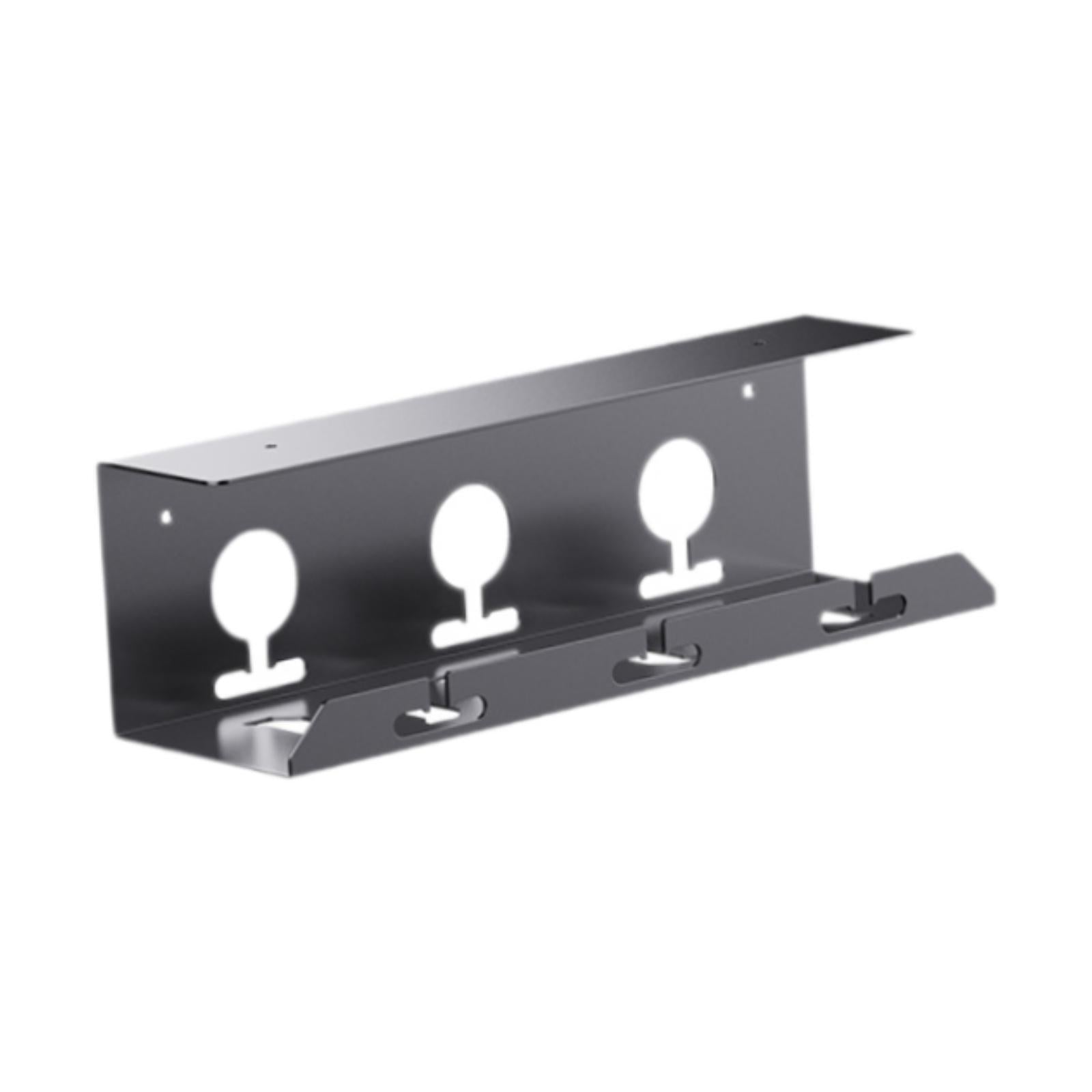 Under Table Storage Tray Rustproof Cable Raceway for Kitchen Home Use Office Medium