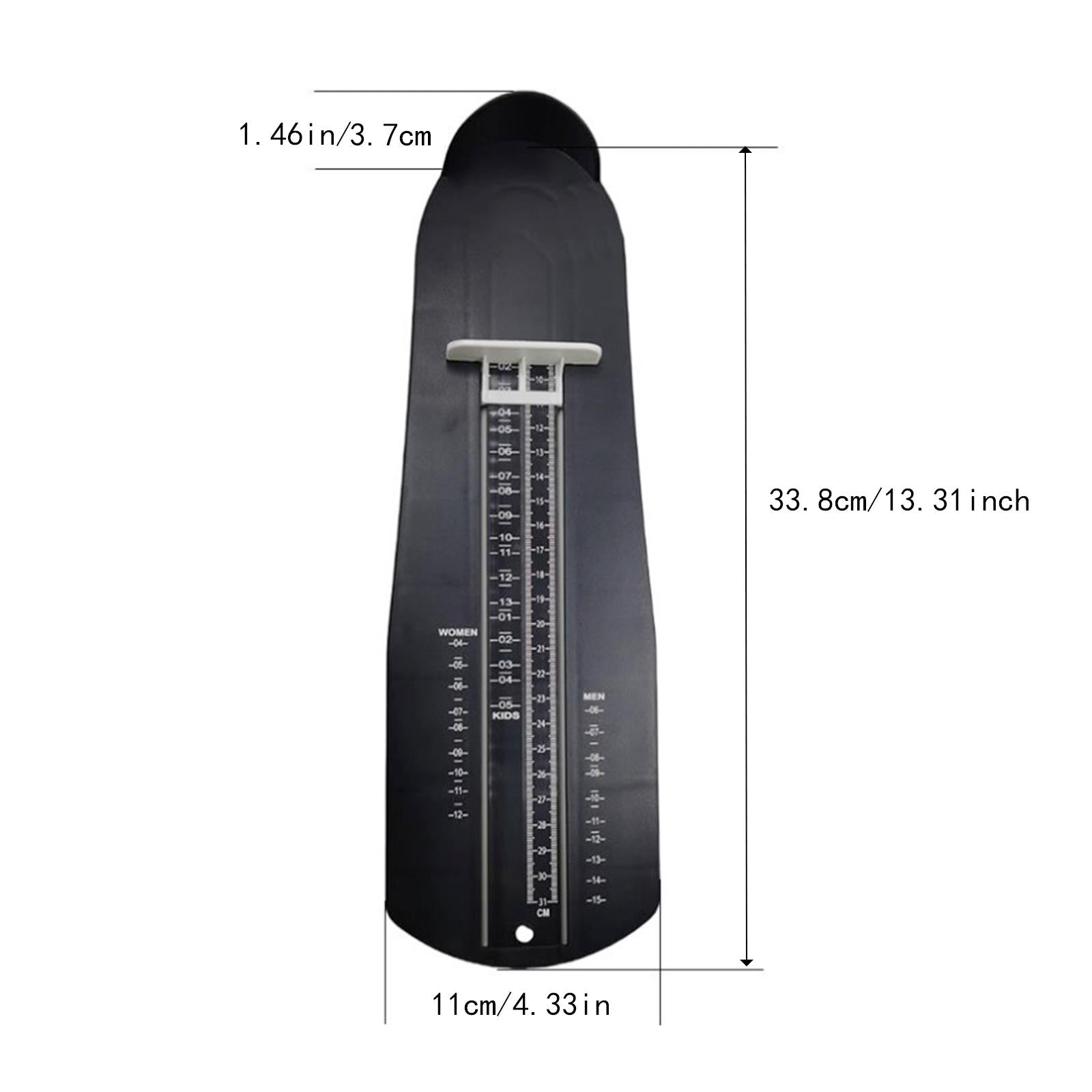 2x Foot Measuring Device for Kids Adults Practical Foot Length Measure Gauge