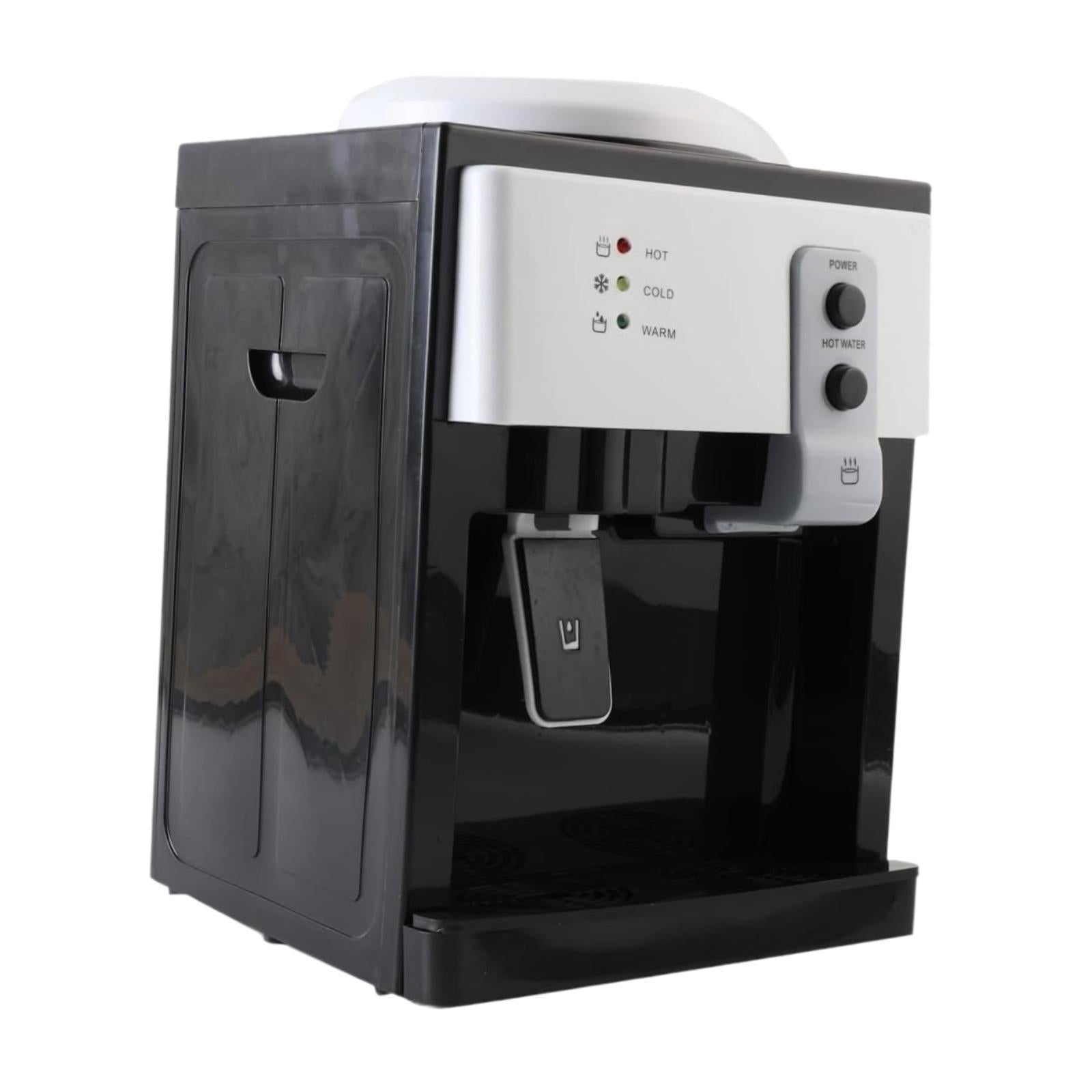Water Dispenser Hot and Cold Water Room Temperature for Room Dorm Countertop white