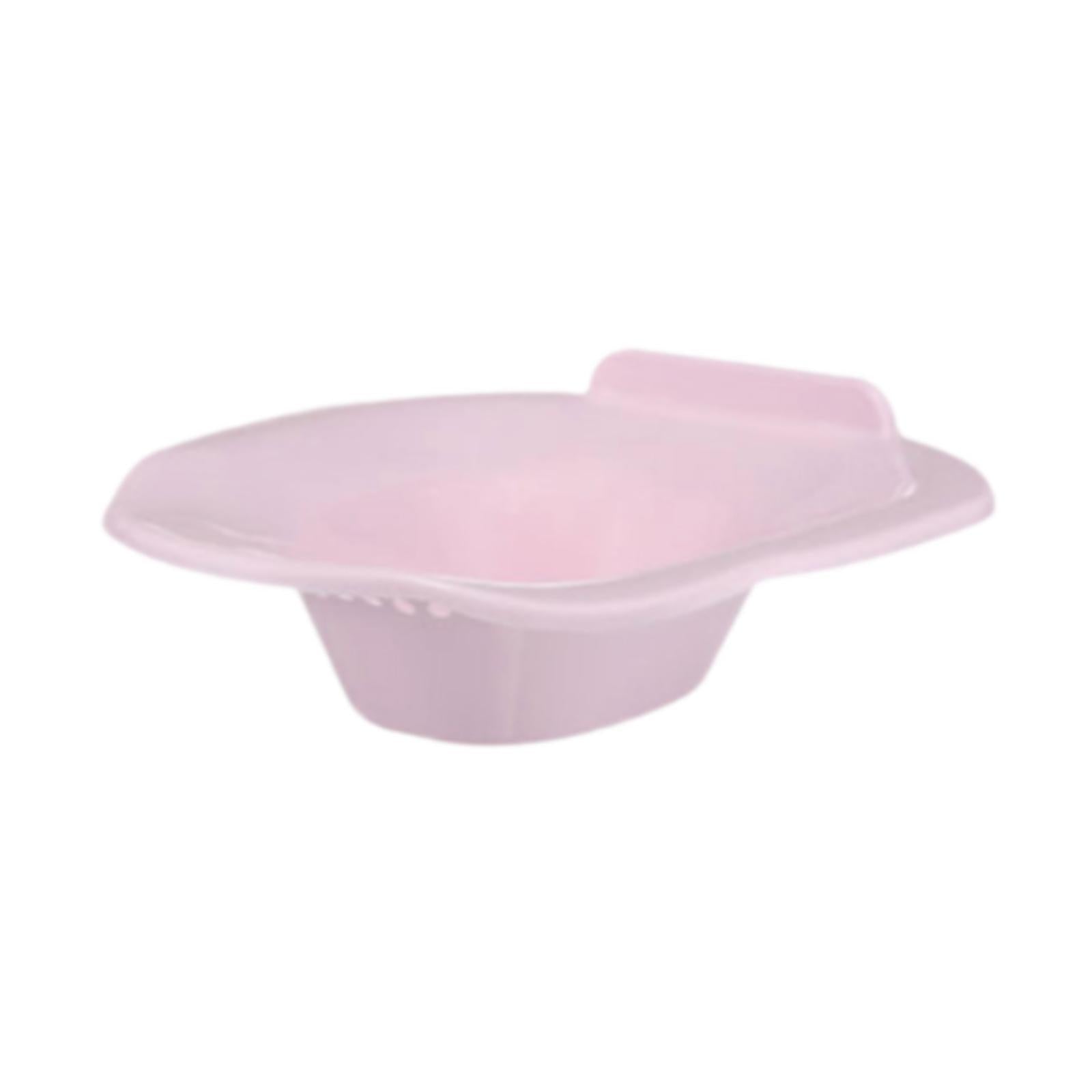 Toilet Seat Sits Bath Bidet Washing Hip Bath Basin for Bathroom Hotel Travel Pink