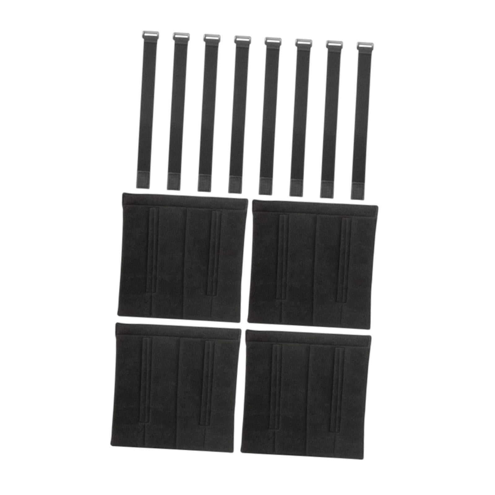 4 Pieces Bunk Bed Ladder Pads Safe Ladder Step Pads for Bar Loft Bed Armrest