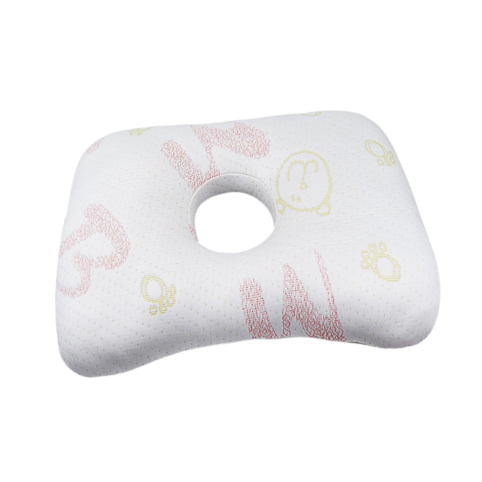 Ear Piercing Pillow Comfortable Cotton Filling Neck Head Support with A Hole Style E
