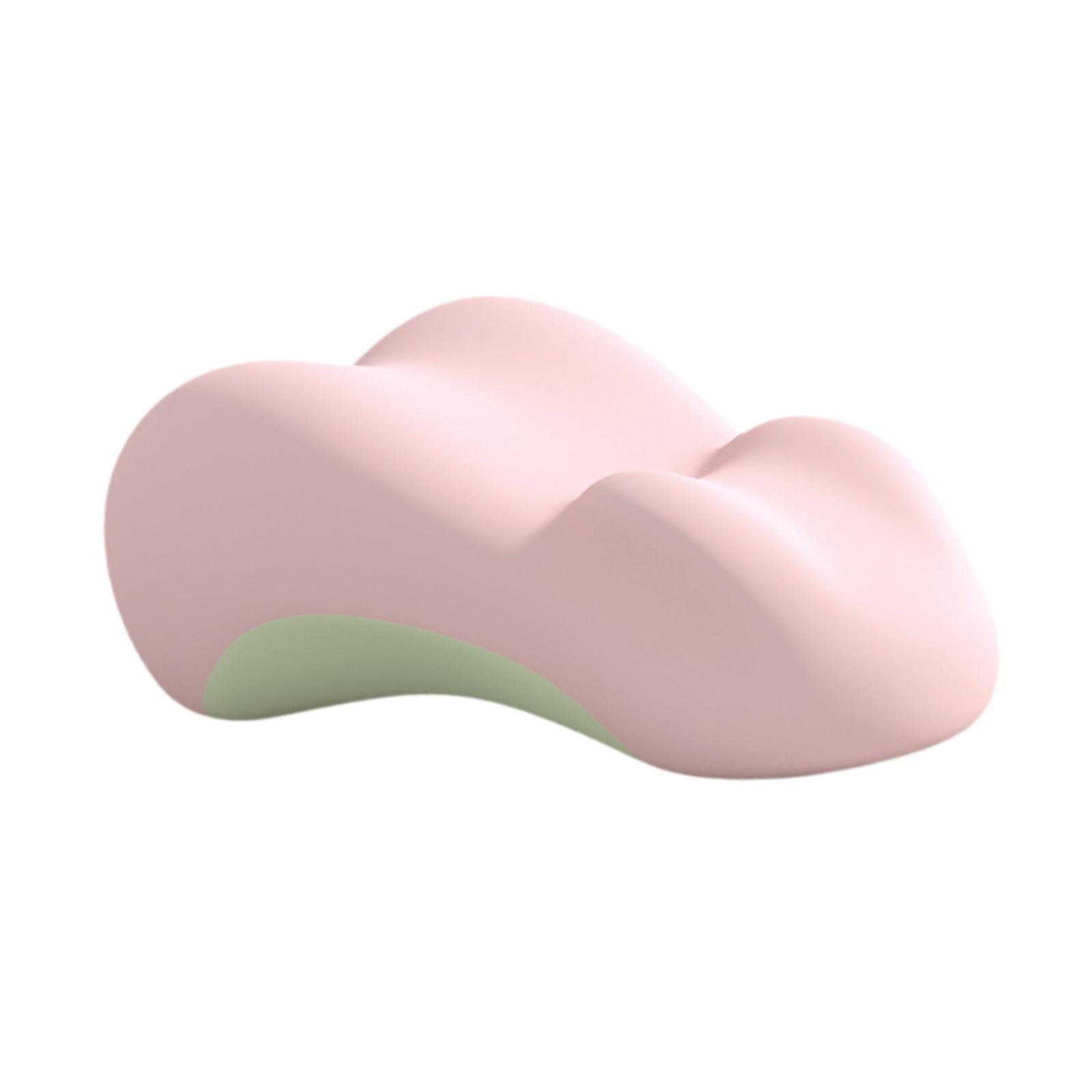 Leg Elevate Pillow Washable Cover Ergonomic Positioning Pillow for Bedroom Pink