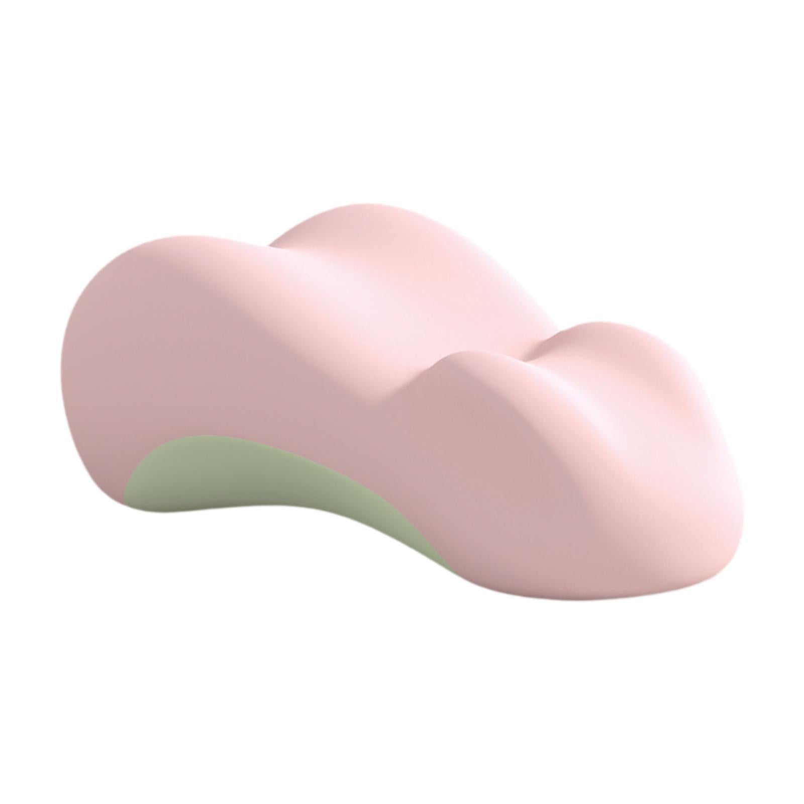 Leg Elevate Pillow Washable Cover Ergonomic Positioning Pillow for Bedroom Pink