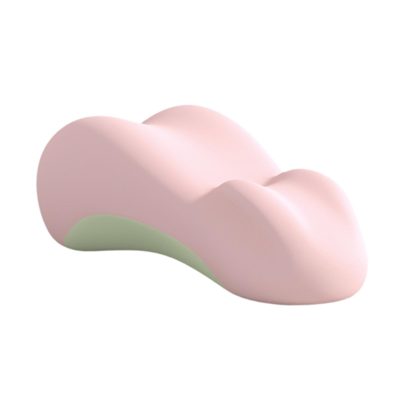 Leg Elevate Pillow Washable Cover Ergonomic Positioning Pillow for Bedroom Pink