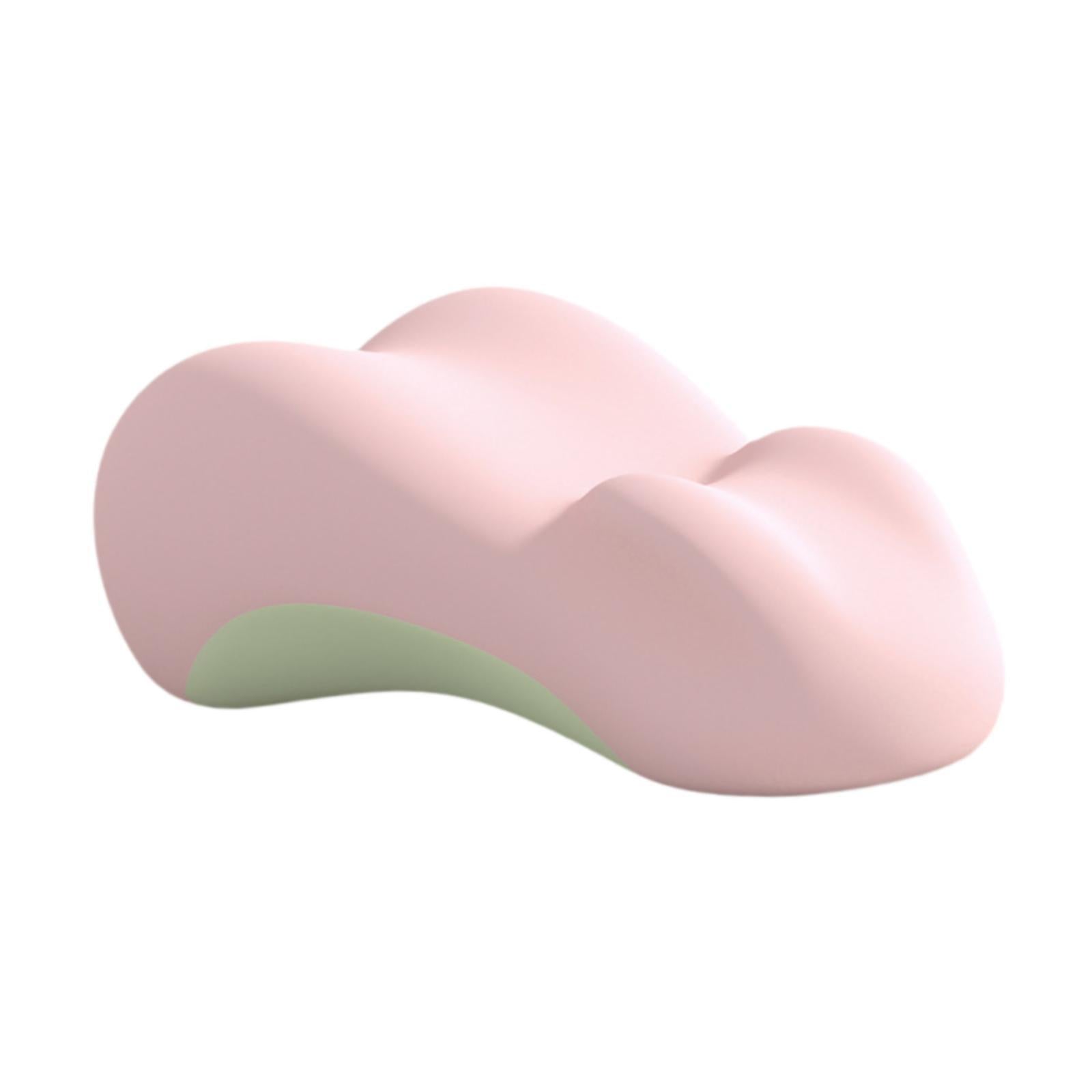 Leg Elevate Pillow Washable Cover Ergonomic Positioning Pillow for Bedroom Pink