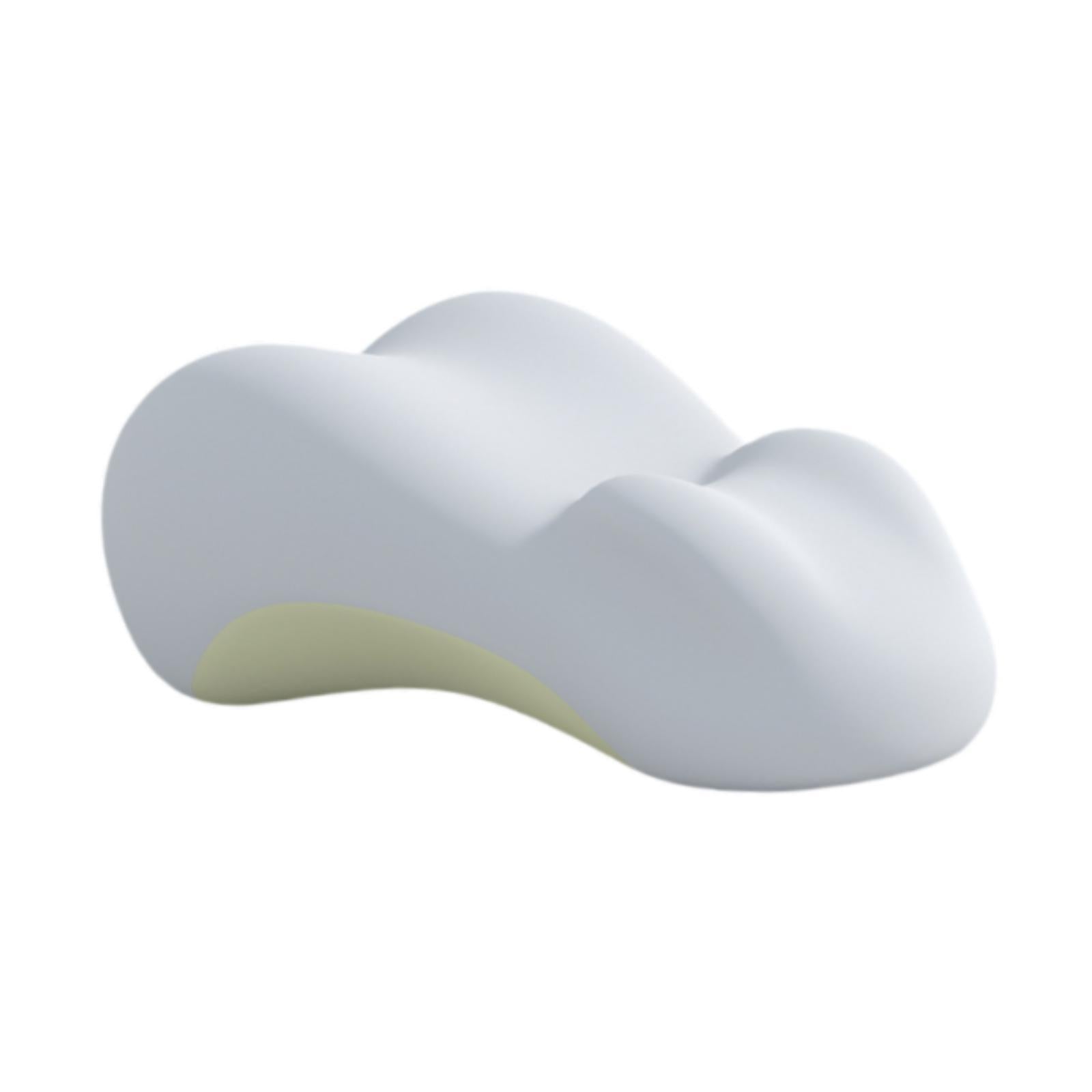 Leg Elevate Pillow Washable Cover Ergonomic Positioning Pillow for Bedroom Gray