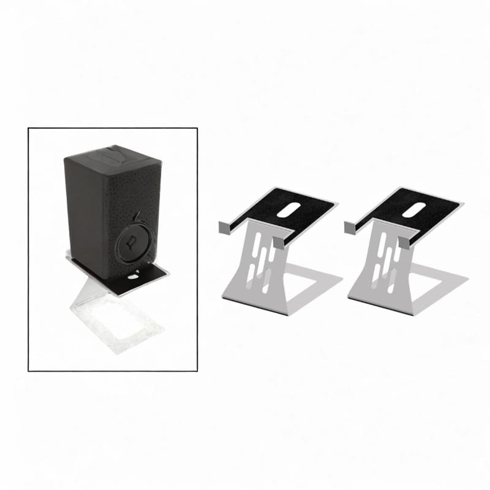 Desktop Speaker Stand Nonslip Speaker Bracket for Bookshelf Home Sturdy Room