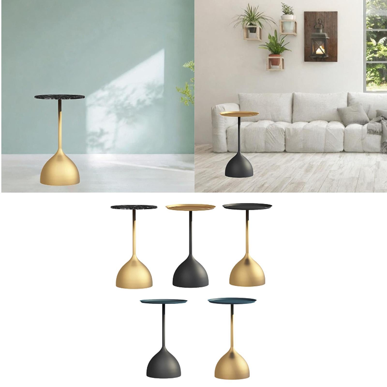 Small End Table Furniture Modern Flower Stand for Balcony Small Space Indoor