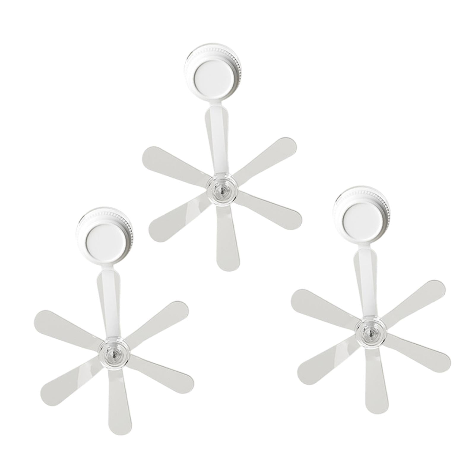 3Pcs Air Conditioner Air Deflector Windshield Accessory for Office Buildings Clear
