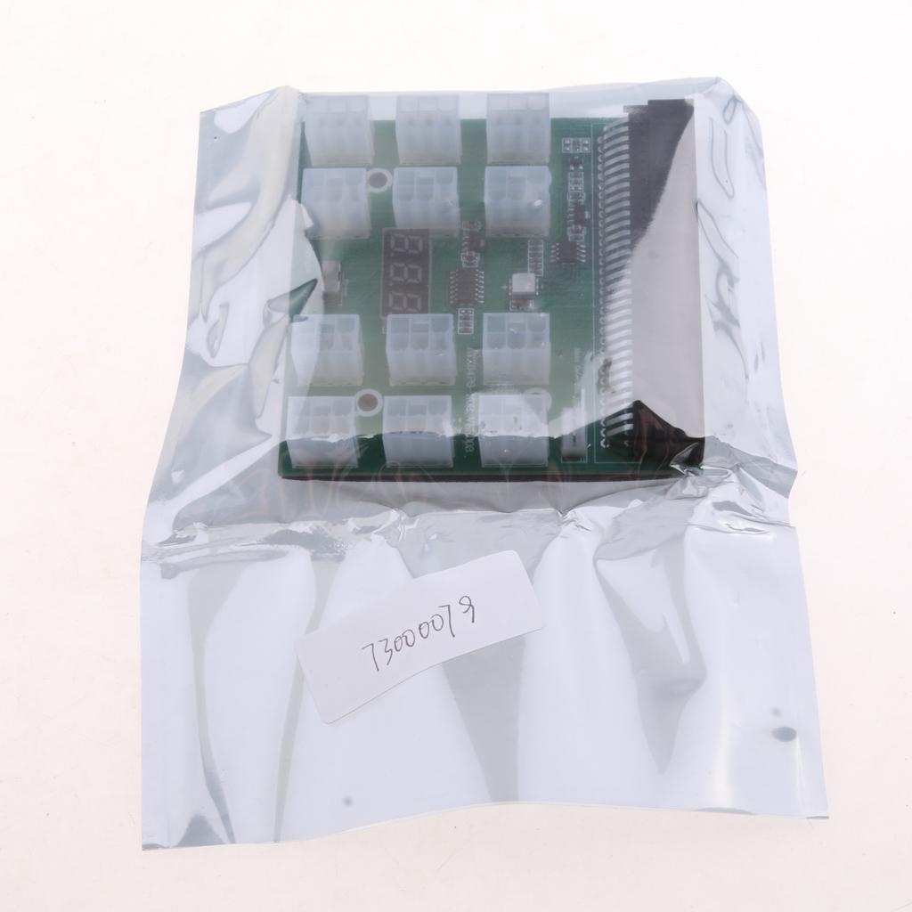 PCIe 6Pin Power Supply Adapter Breakout Board Adapter Autostart for Mining