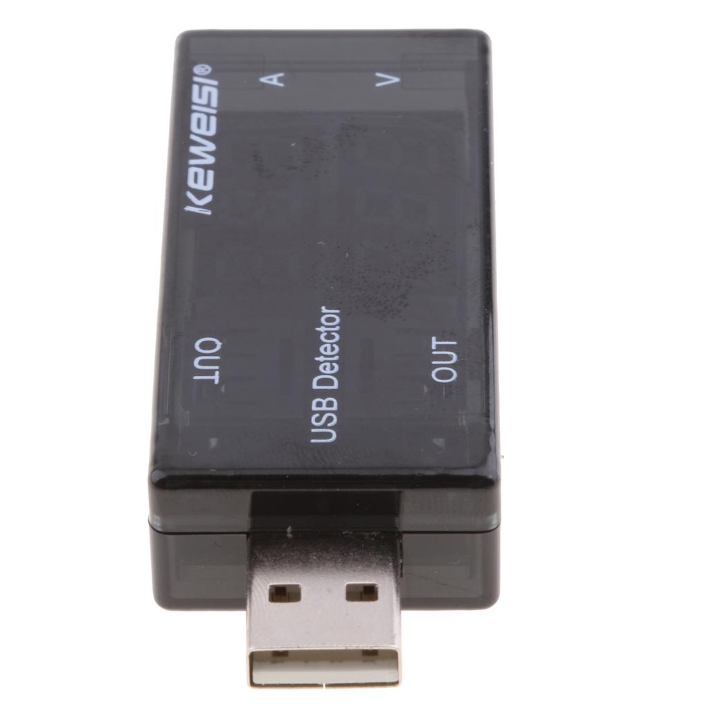 LCD USB Voltmeter Ammeter Power Capacity Tester Voltage Current Detector