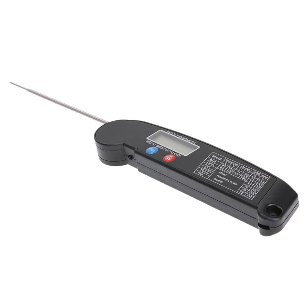 Kitchen Thermometer Digital Food Meat Probe BBQ Temperature Tool LCD Display