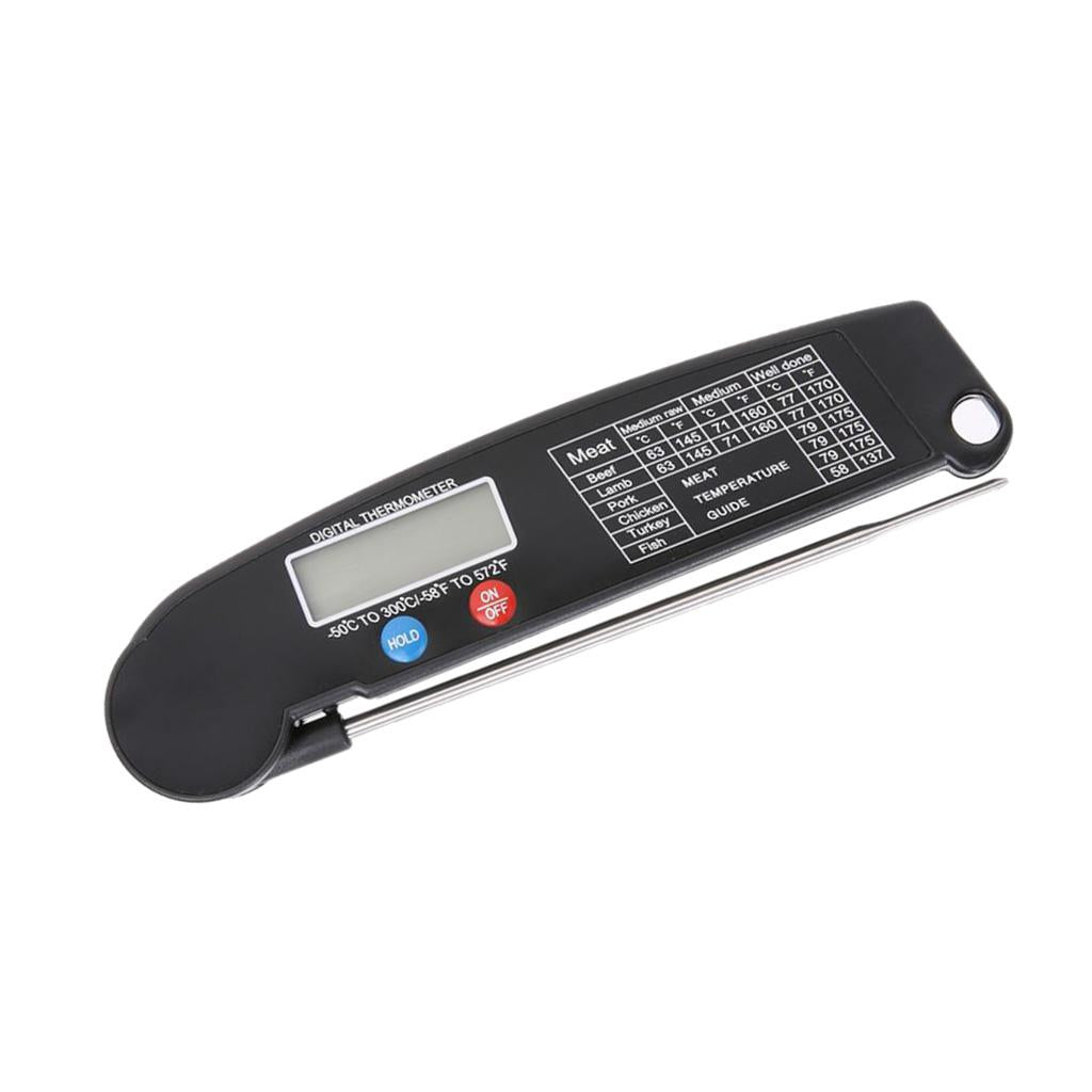 Kitchen Thermometer Digital Food Meat Probe BBQ Temperature Tool LCD Display
