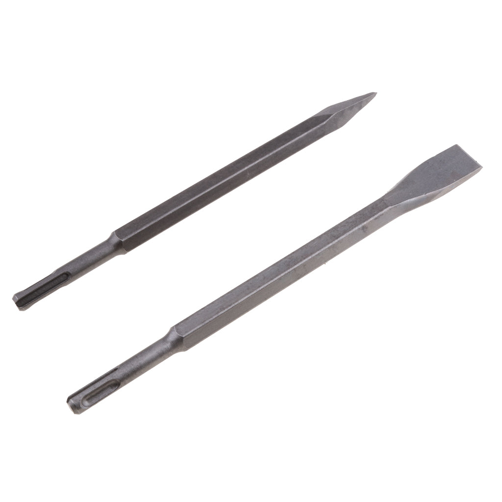 14mm Round Shank Point Chisel and Flat Chisel for Rotary Hammer