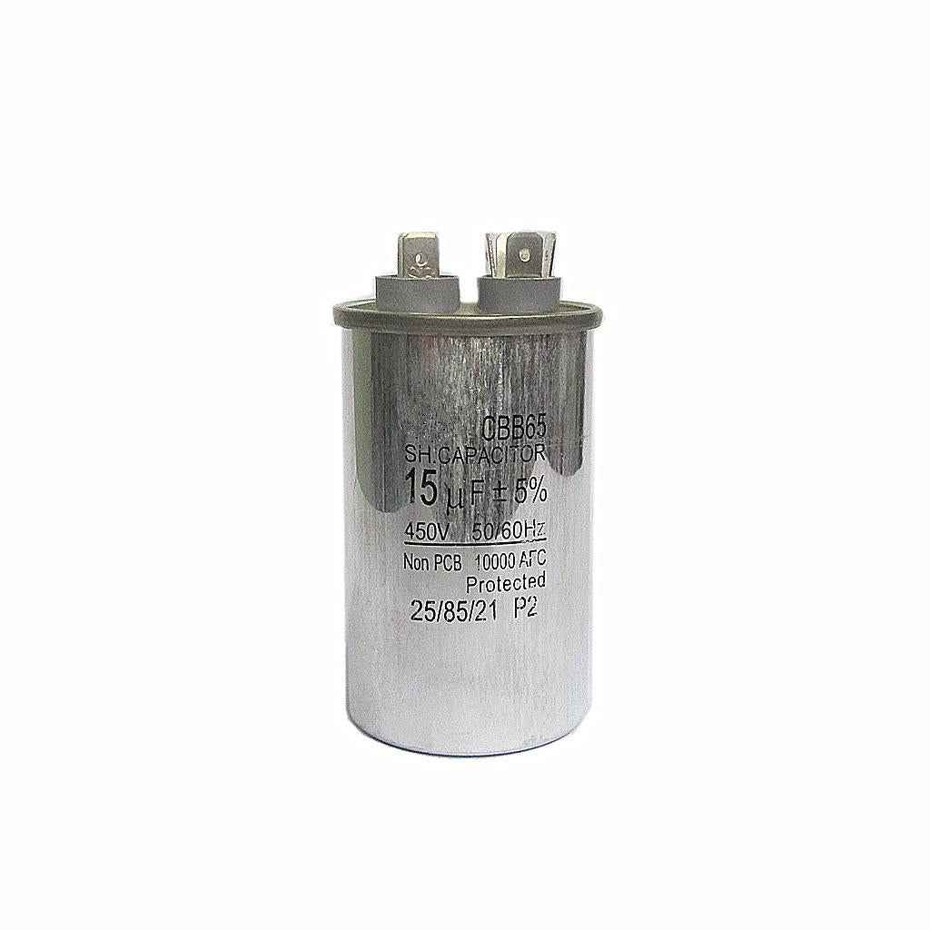CBB65 15uf/450V, 50/60 Hz Round Motor Run Capacitor for Home Air Conditioner