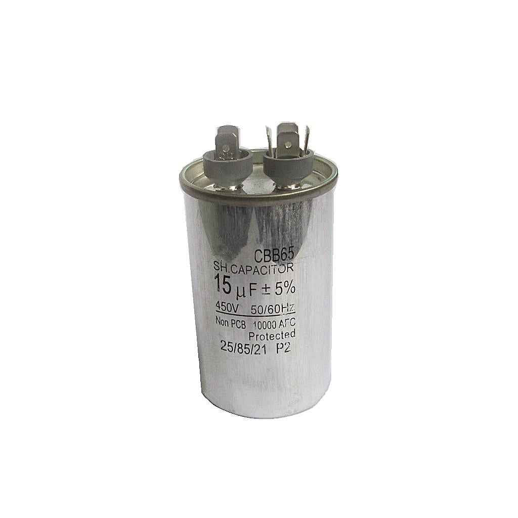 CBB65 15uf/450V, 50/60 Hz Round Motor Run Capacitor for Home Air Conditioner