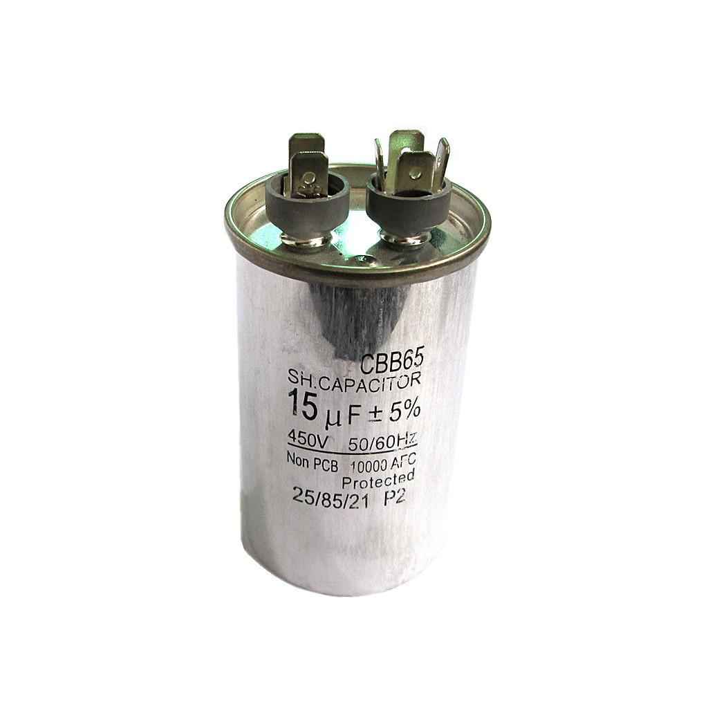 CBB65 15uf/450V, 50/60 Hz Round Motor Run Capacitor for Home Air Conditioner