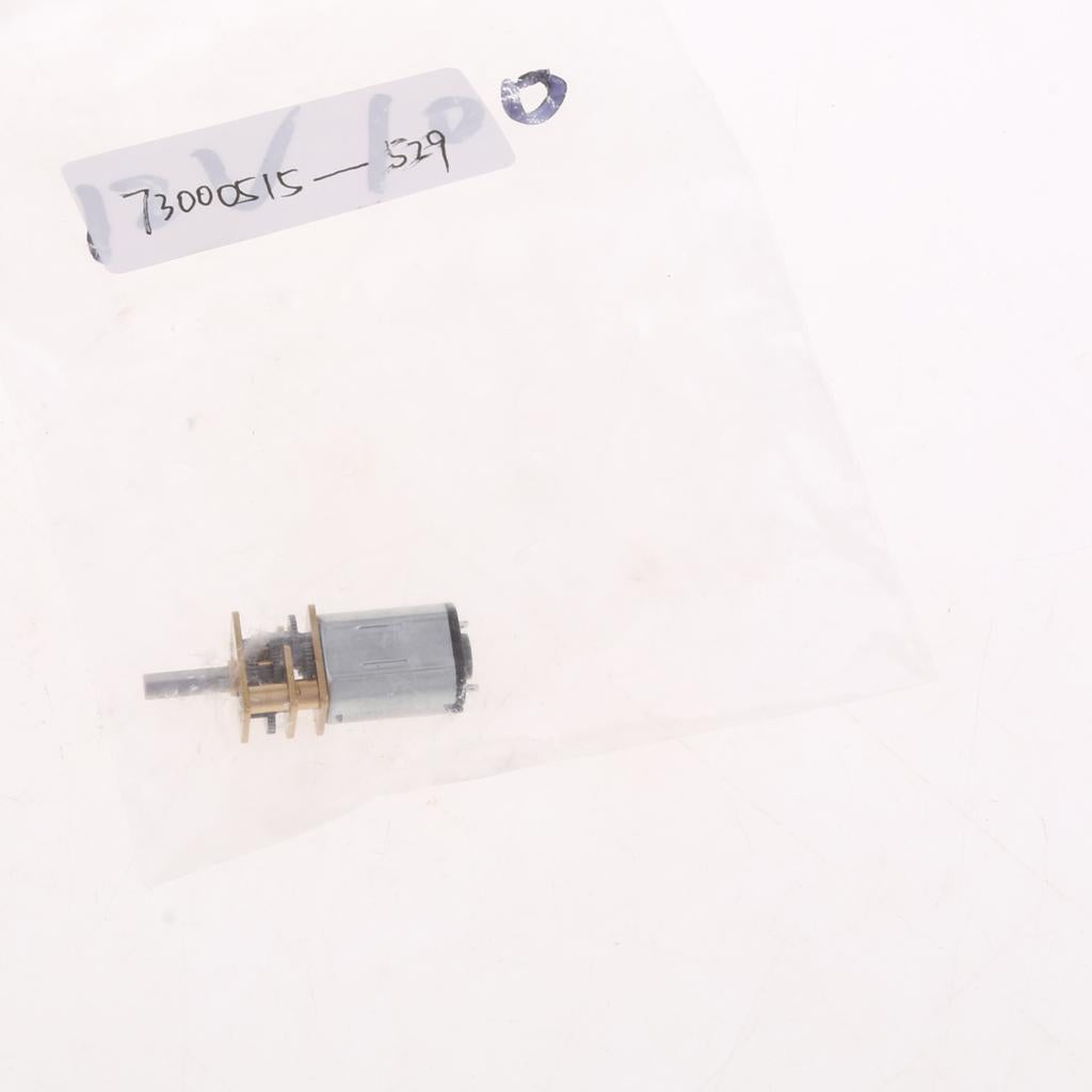 DC 6V High Torque Gear Motor Mini Electrical Speed Reduction Motor 100rpm