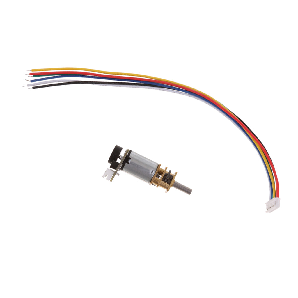 DC 12V Micro Gear Motor Electric Speed Reduction Motor Gearbox Coder 78rpm