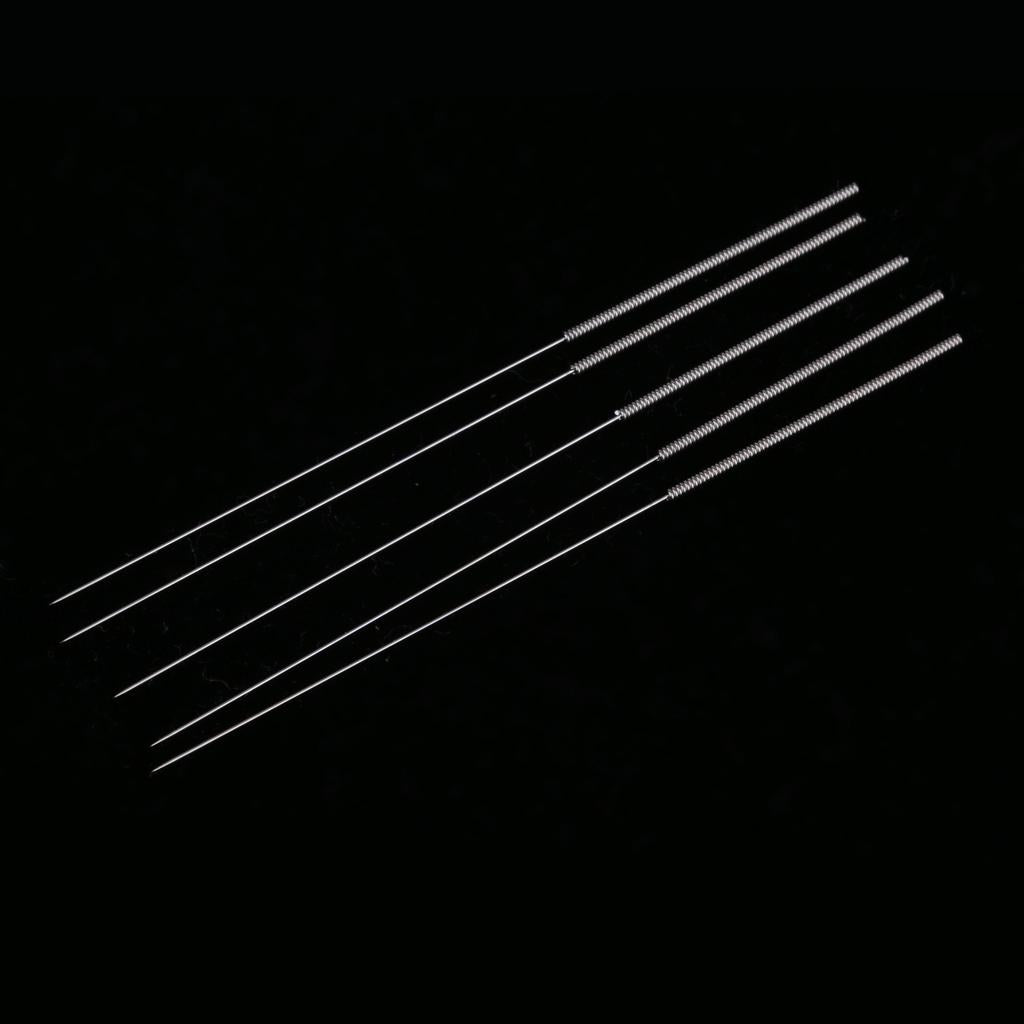 5Pcs Stainless Steel Bendable 3D Printer Nozzle Cleaning Drill Needle 0.3mm