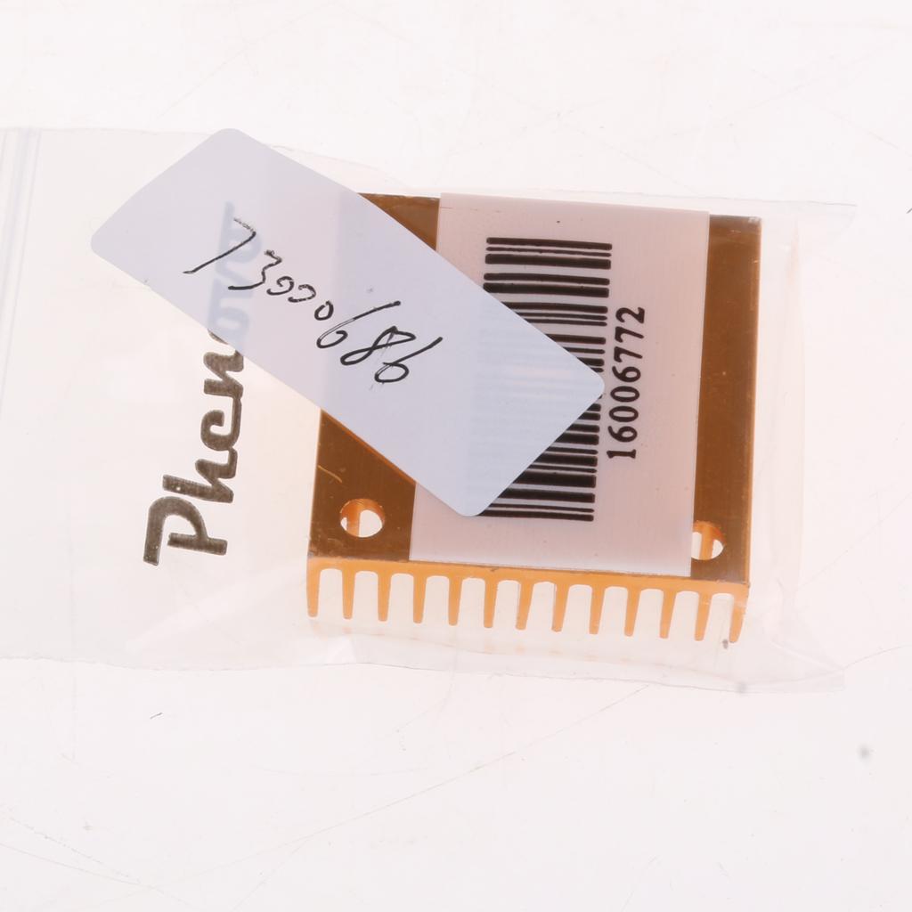 Gold Heatsink MK7/MK8 Extruder 3D Printer Parts Heat Sink Cooling Fin