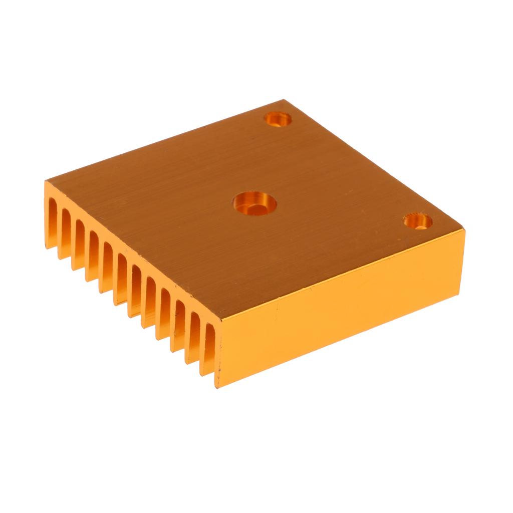 Gold Heatsink MK7/MK8 Extruder 3D Printer Parts Heat Sink Cooling Fin